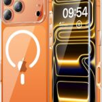 TAURI For iPhone 17 Pro Max Case 6.9" with Screen Protector, Compatible with MagSafe, Military-Quality, [Non-Yellowing] Magnetic Cover Case Transparent Brand: TAURI